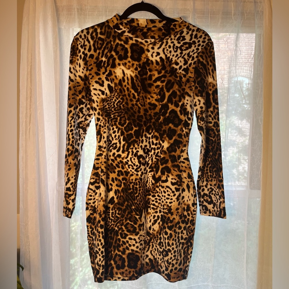 Leopard Print Dress